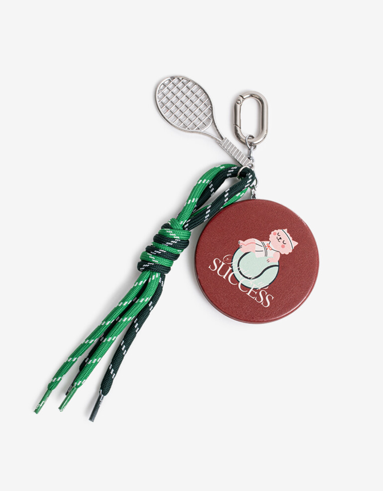 Espejos de cartera Espejo Plegable Y Charm - Rojo Burdeaux