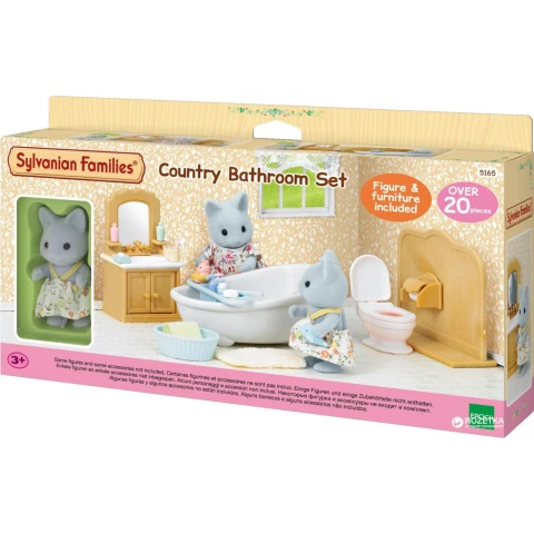 Sylvanian Families Set Baño Aseo Completo Juguete Accesorios Sylvanian Families Set Baño Aseo Completo Juguete Accesorios