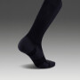 Vectr Light Cushion Full Length Compression Socks - Unisex Black/titanium