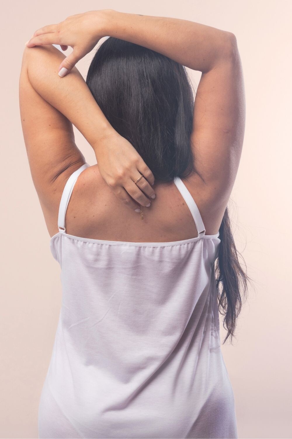 Solera Maternal Chloe Negra y Blanco