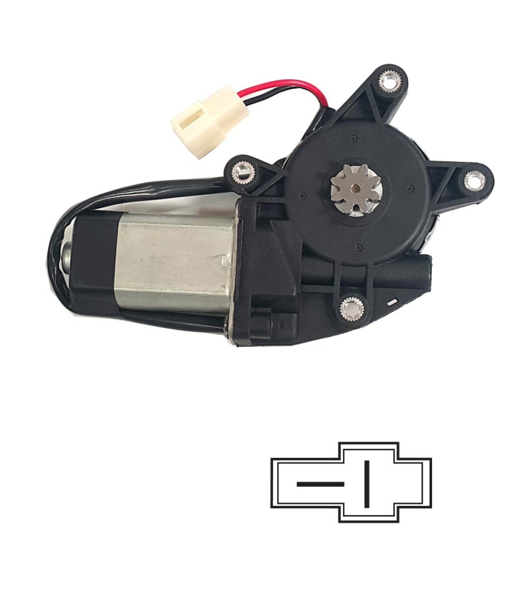 MAQUINA LEVANTA CRISTAL - MOTOR ALZA CRISTAL UNIVERSAL IZQ 12V 20W 2T - 