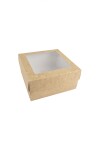 Caja 20x20x9,5 c/visor. MADERA