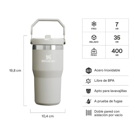 Vaso térmico Stanley Iceflow Flip Straw 591ml Ash