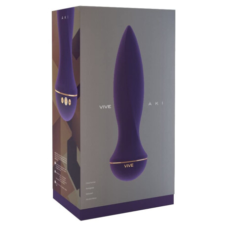 Vibrador Silicona Recargable Aki VIVE Vibrador Silicona Recargable Aki VIVE