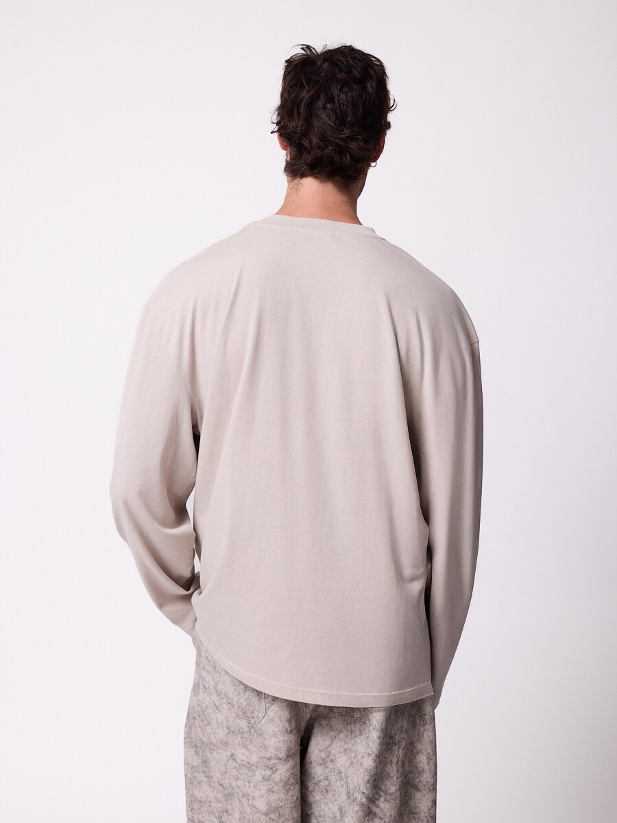 T-SHIRT M/L BRISOL DIXIE Gris Piedra