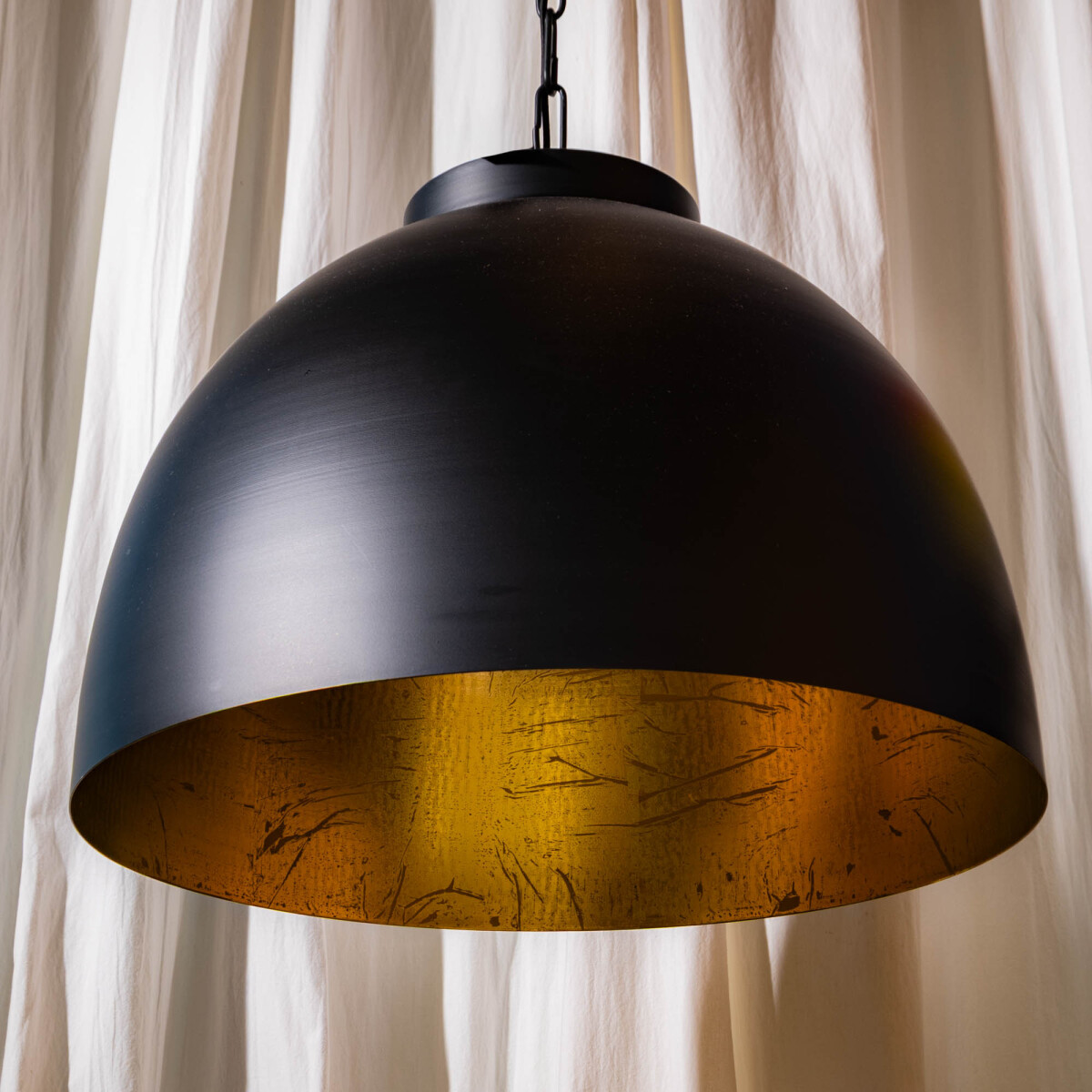 Luminaria colgante, Lenox negra, xl 