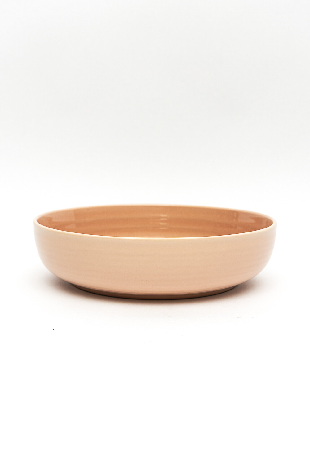 Plato Hondo Luna Rosa Claro