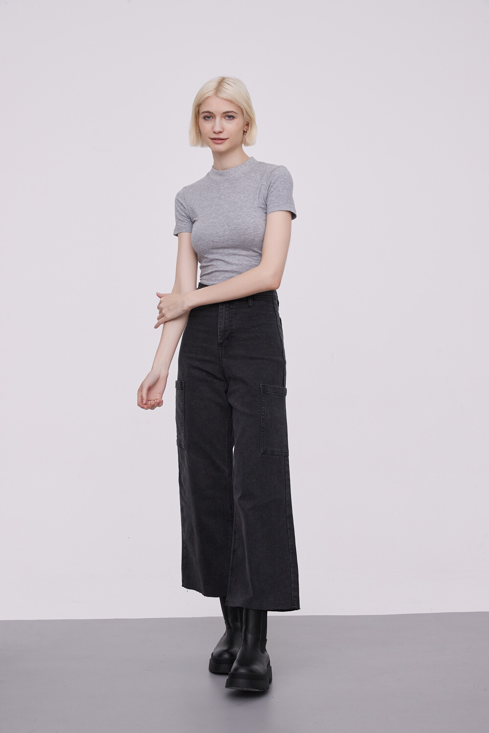 Pantalon Adas Gris Oscuro