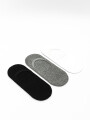 Medias Invisible Avolov, Pack X 3 Color Unico