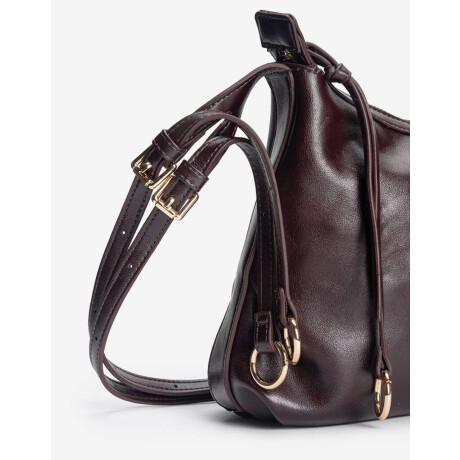 Cartera Formato Bandolera - Marron Chocolate Marron Chocolate