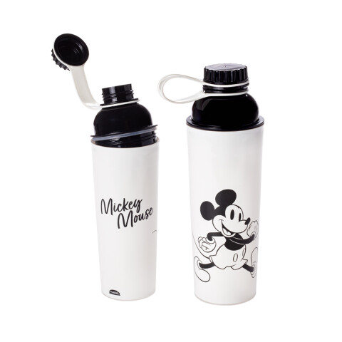 Set x 2 Pote 850 ml y Botella 660 ml Mickey BLANCO