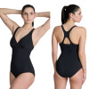 Malla De Entrenamiento Para Mujer Arena Women's Swimsuit Arena May Low R Negro