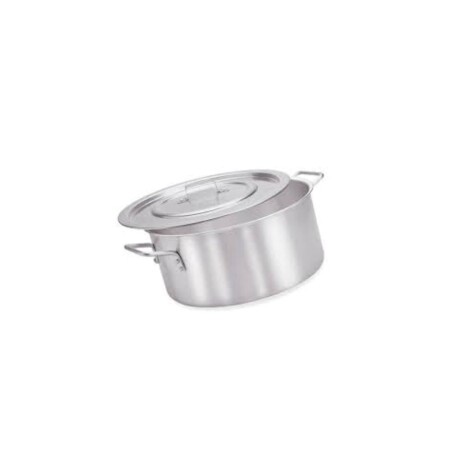 OLLA ALUMINIO 30CM 9,5 LITROS PLATEADO