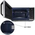 Microondas Samsung Mg23k3515 De Outlet OLT MICROONDAS SAMSUNG 23L MG23K3515AS