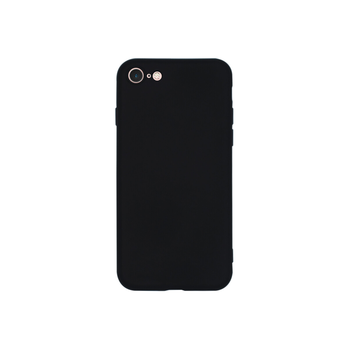 Protector iPhone 7/8 engomado color negro 