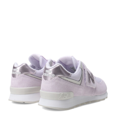 Championes de Niños New Balance 574 Lila - Plata