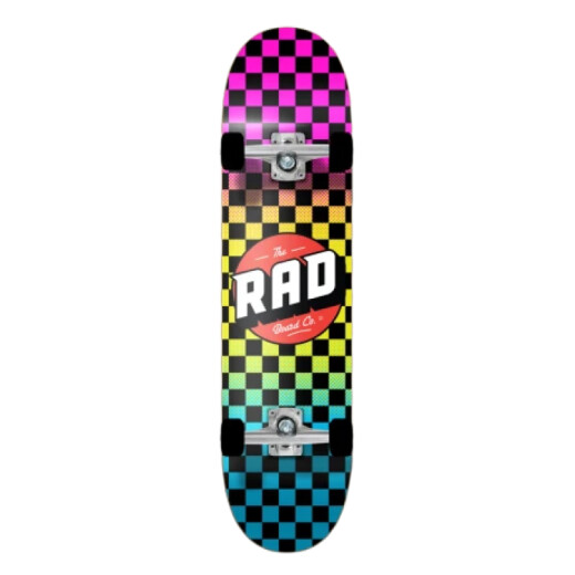 Skate Completo Rad Checkers 7.75" Nf Skate Completo Rad Checkers 7.75" Nf