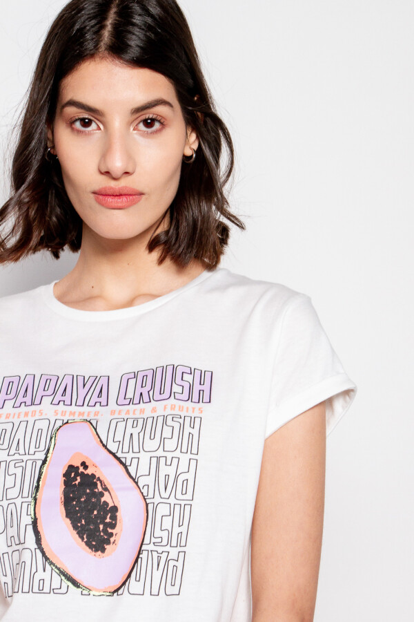 REMERA AVOCADO Blanco