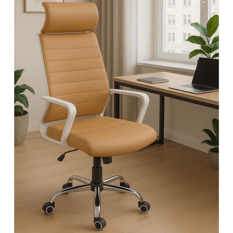 Silla de oficina AeroComfort Pro Beige