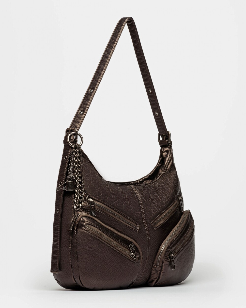 Bolso Gang Washed Metalizado