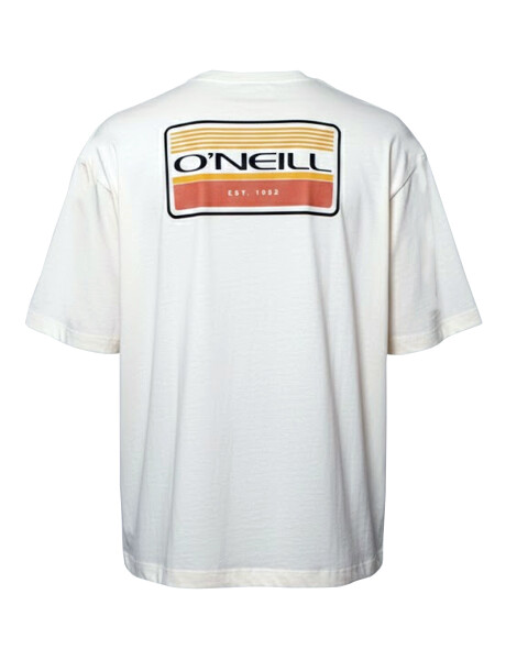 Remera O'Neill Retro Iron Blanca Remera O'Neill Retro Iron Blanca