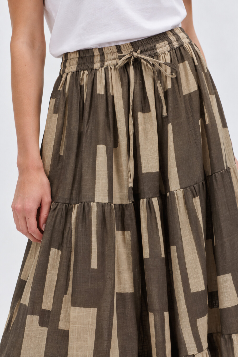 Falda Palled Estampado 1