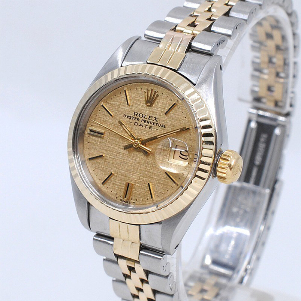 Rolex Date Dama 6917 Acero Y Oro 26 MM Año 1972 Rolex Date Dama 6917 Acero Y Oro 26 MM Año 1972