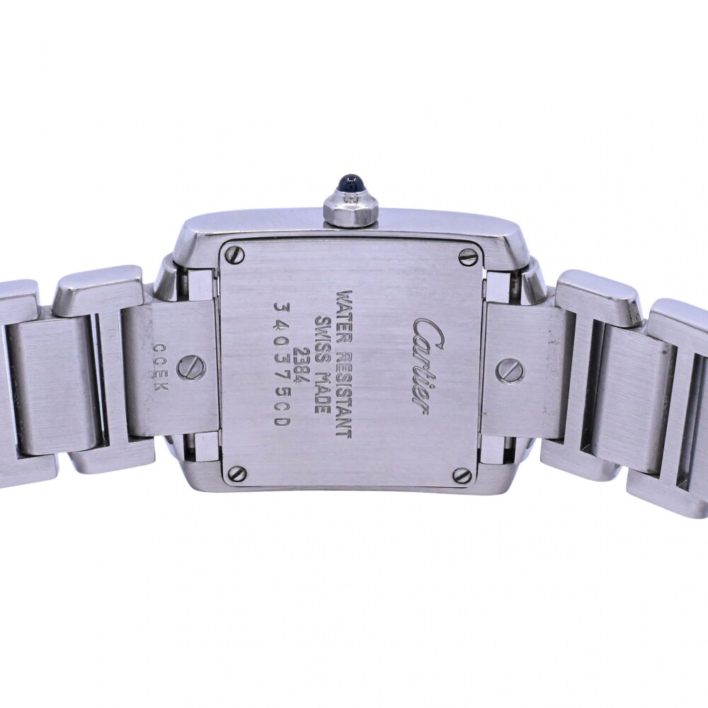 Cartier Tank Francaise modelo 2384 quartz de acero. Cartier Tank Francaise modelo 2384 quartz de acero.