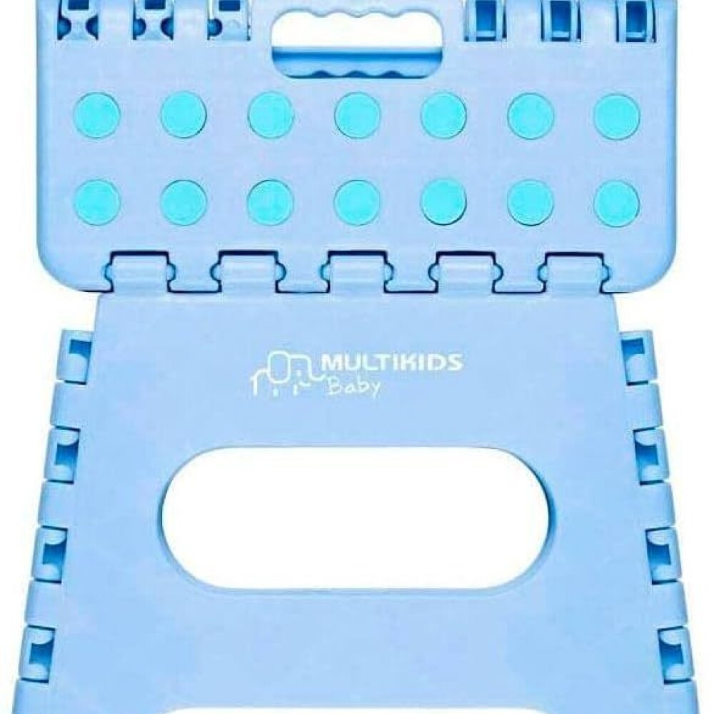 Banco plegable MULTIKIDS celeste
