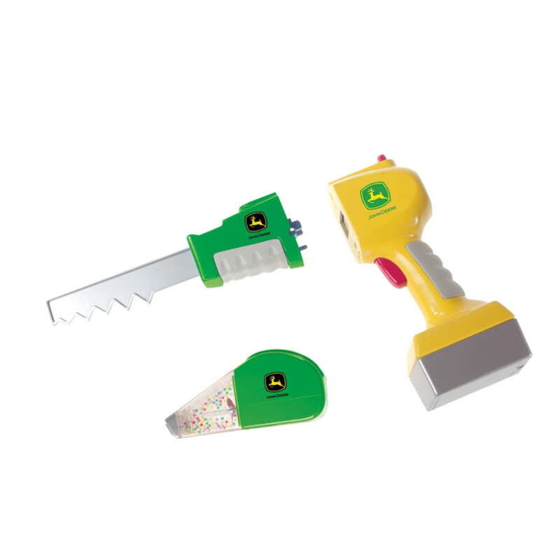 Herramientas eléctricas de juguete 2 en 1 John Deere Kids Herramientas eléctricas de juguete 2 en 1 John Deere Kids