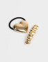 Accesorios Pelo Set Cuff Set De Accesorios De Pelo Metálico - Dorado
