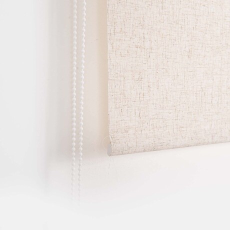CORTINA ROLLER LINO-Y-POLIESTER NATURAL-BEIGE NSNL
