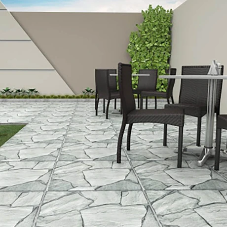 Ceramico Tipo Piedra Tonos De Verde 57X57 Pei Iv GAMAS DE VERDE
