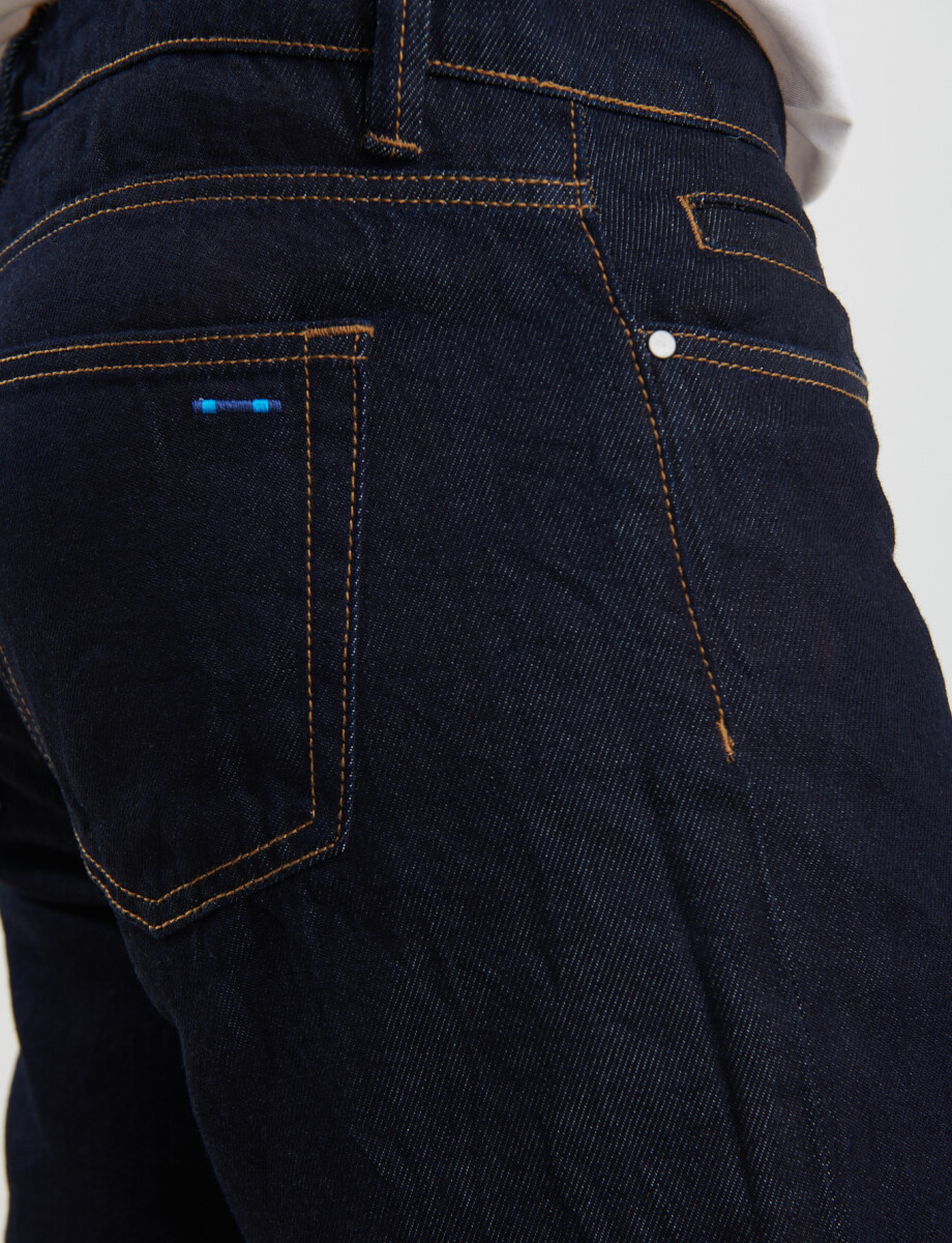 080687 PANTALON HARRINGTON LABEL Azul Oscuro