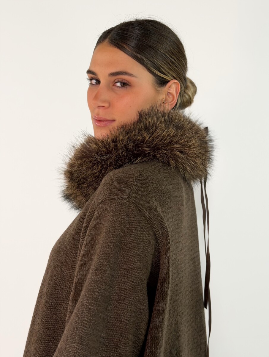 CUELLO BISSET - CHOCOLATE 