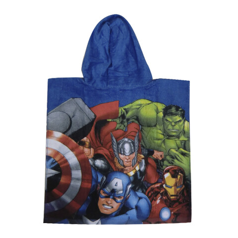 Bata Poncho 100% Algodón 50 x 50 cm Avengers