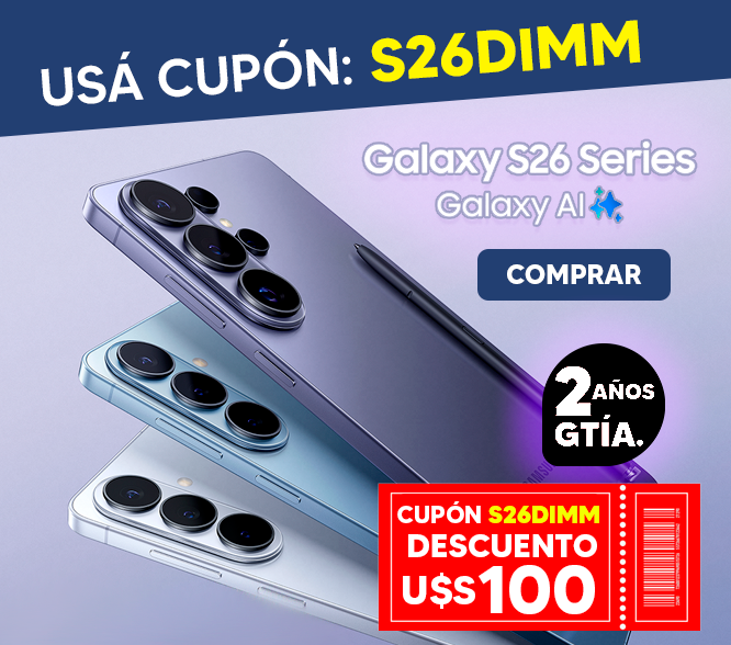 ¡Cupón S26 Series!