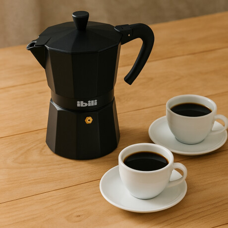 Cafetera Espresso Bahia Negra 450 ml Ibili Cafetera Espresso Bahia Negra 450 ml Ibili