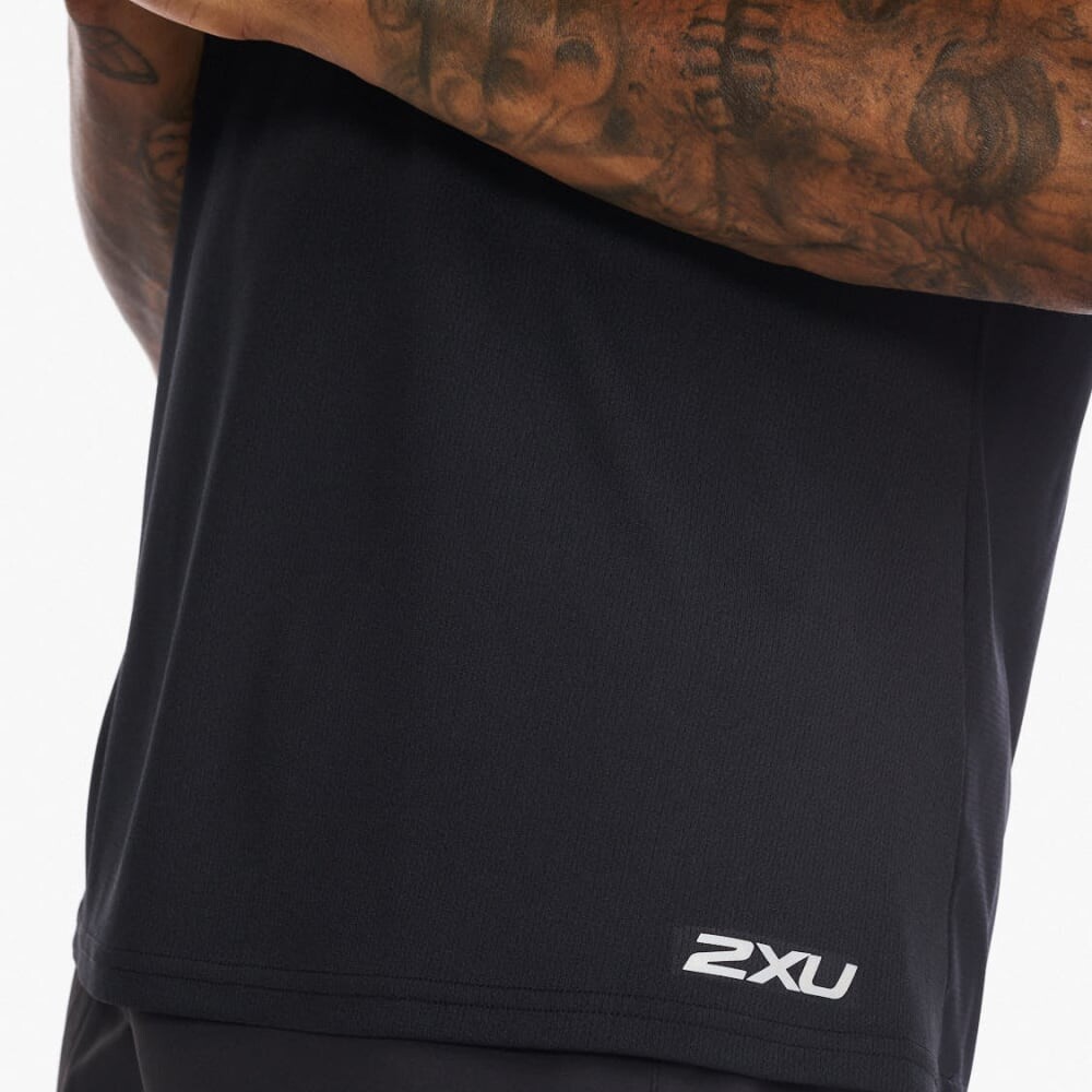 Aero Tank - Hombre Black/silver Reflective