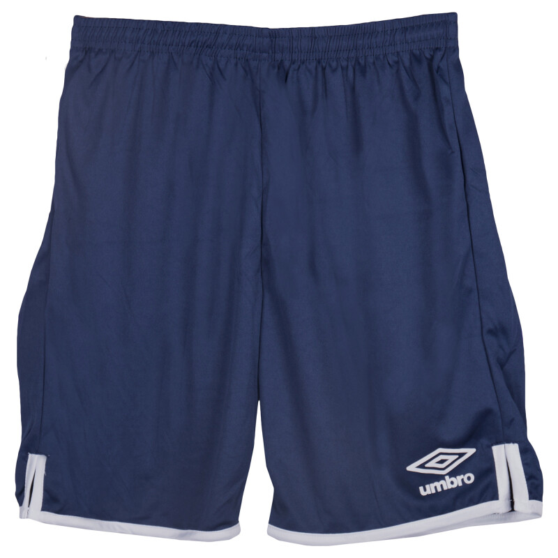 Short de Hombre Umbro Futbol Azul Marino - Blanco