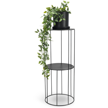 Soporte PELLE Ø25xA60cm negro Negro