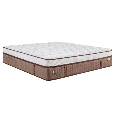 COLCHÓN QUEEN RESORTESPOCKET NATURAL-BEIGE IMPERIALE DUO SPRING