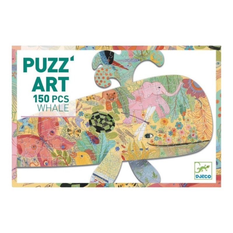 Puzzle Silueta Ballena 150 Pzs Djeco Puzzle Silueta Ballena 150 Pzs Djeco
