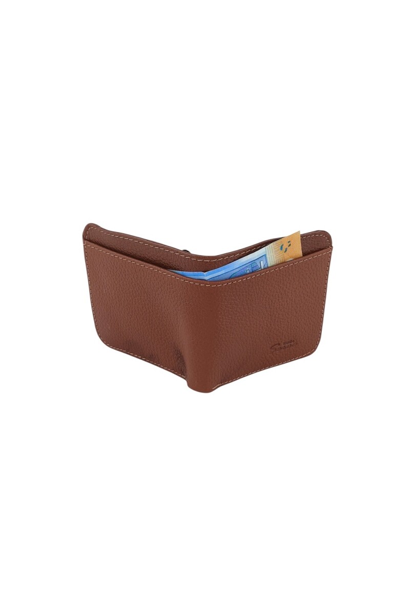 Billetera de cuero con bolsillo para monedas Billetera de cuero con bolsillo para monedas