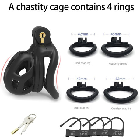 Dispositivo de Castidad de Resina Premium Dispositivo de Castidad de Resina Premium