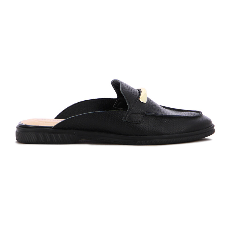 Comfortflex Zueco Dama C/vincha Suela Baja - Negro Negro