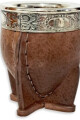 MADE IN URUGUAY MATE IMPERIAL ALPACA Y BRONCE 2.0 MARRON