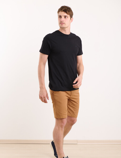 520658 T-SHIRT HARRINGTON LABEL Negro