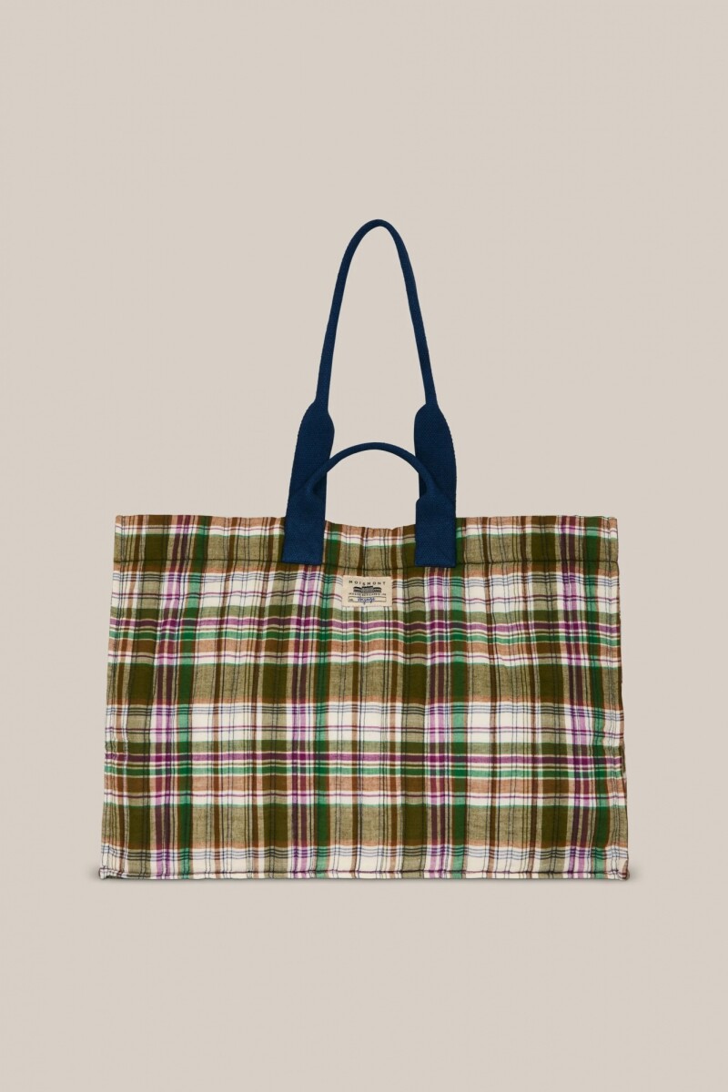 BOLSO SECRET CHECKS Verde