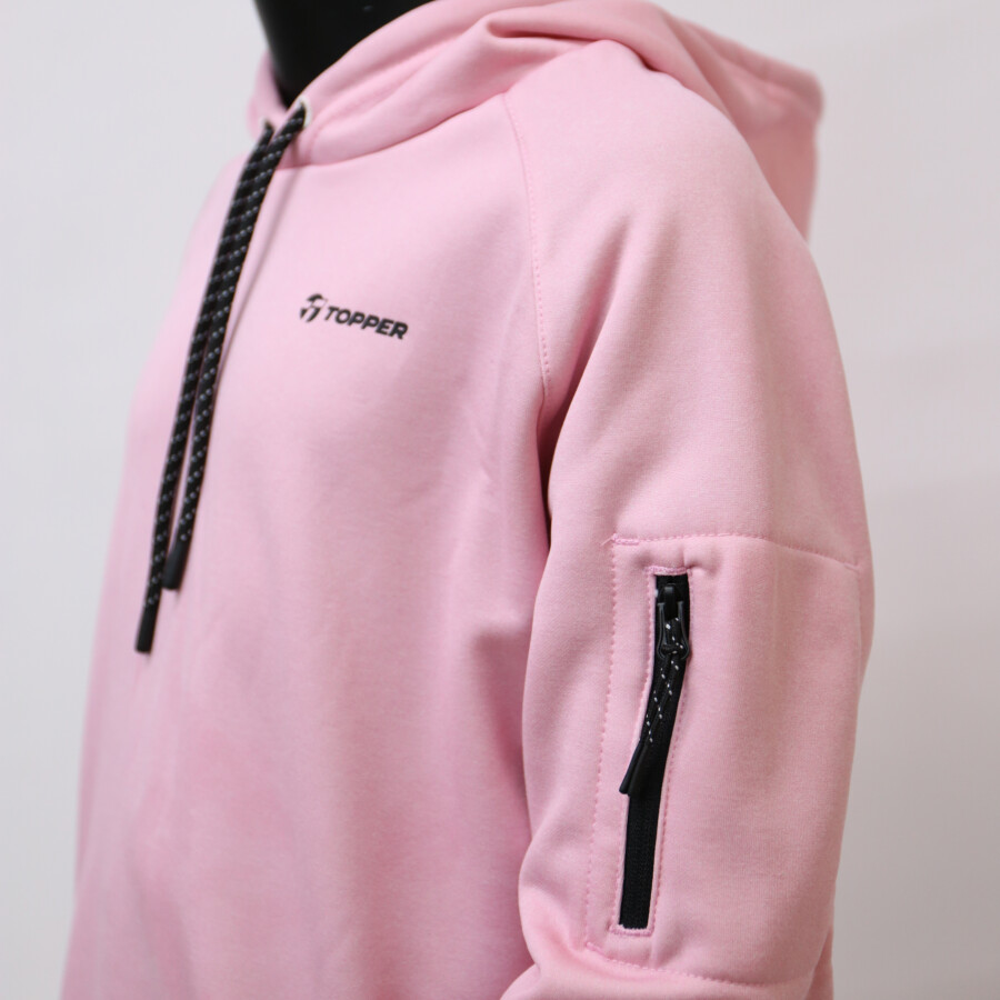 Canguro Infantil Topper Poly Fleece Rosa